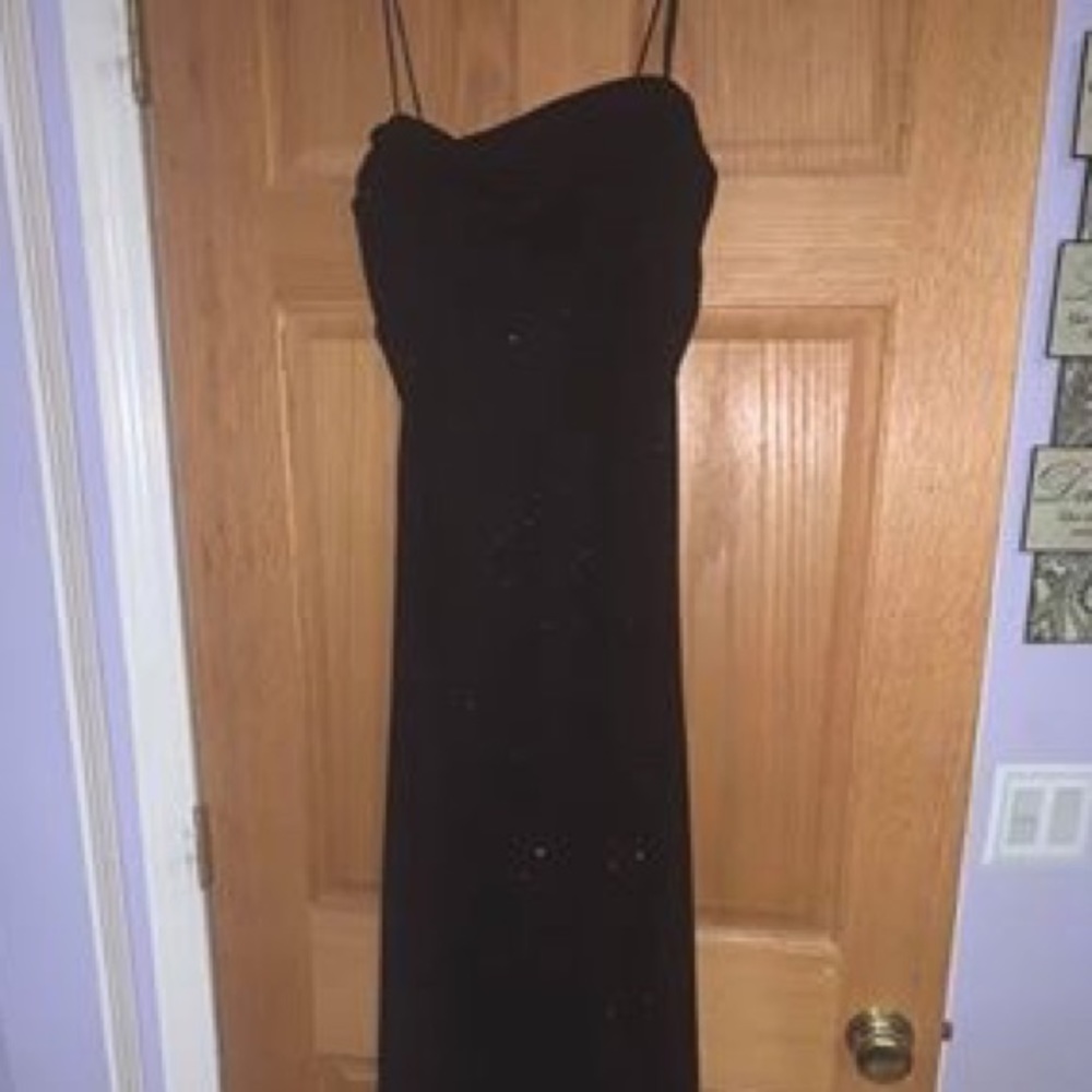 Sparkly black beautiful formal dress